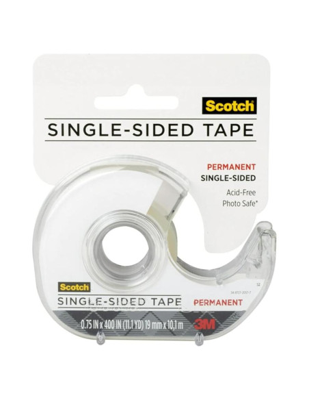 Cinta Adhesiva Permanente Scotch Create 1-Pack 1.9 cm x 101.6 m