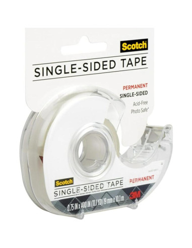 Cinta Adhesiva Permanente Scotch Create 1-Pack 1.9 cm x 101.6 m