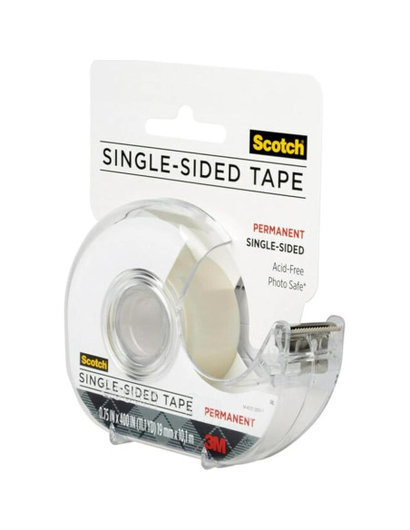 Cinta Adhesiva Permanente Scotch Create 1-Pack 1.9 cm x 101.6 m