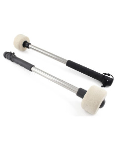 Mazos de tambor de bombo Kyu23010918 - 2 piezas 31 cm fieltro