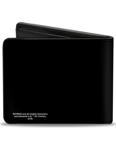 Billetera Bifold de Cuero Vegano Buckle-Down Batman 10.16x8.89cm