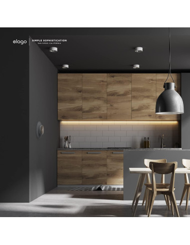 Cubierta de Placa de Pared elago Plus 2 para Termostato Nest 2020