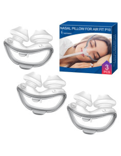 Cojines Nasales de Reemplazo Everness Airfit P10 Pequeño 3 Pzas