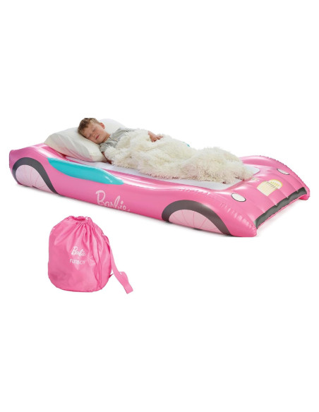 Cama de Aire Individual FUNBOY Barbie con Colchón Aterciopelado