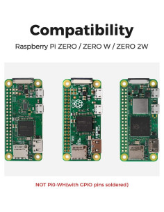 Carcasa Retroflag GPi CASE 2W para Raspberry Pi Zero 2W LCD 3" 2