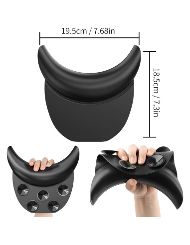 Cojín de Cuello AISEELY para Lavabo de Champú - Silicona Suave