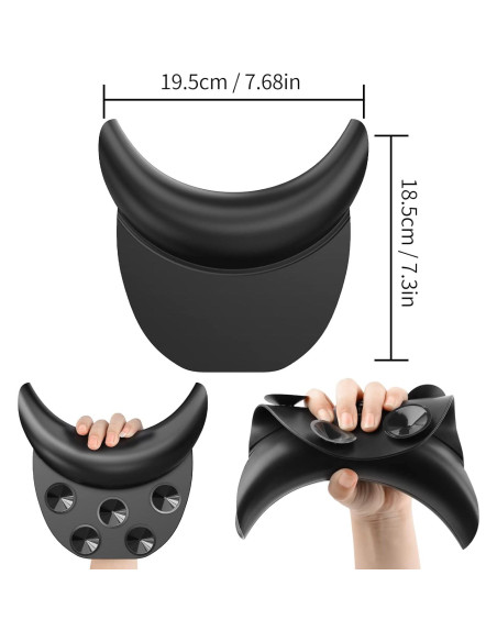 Cojín de Cuello AISEELY para Lavabo de Champú - Silicona Suave