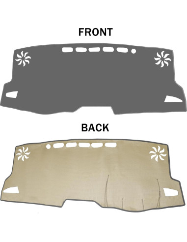 Cubierta de Tablero SENSHINE para Toyota Corolla 2019-2025 Gris