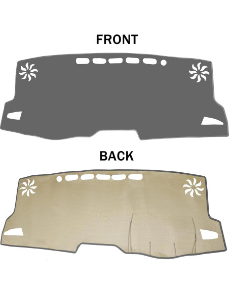 Cubierta de Tablero SENSHINE para Toyota Corolla 2019-2025 Gris