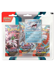 Blister 3 Paquetes Pokemon TCG Paradox Rift Cetitan 2023