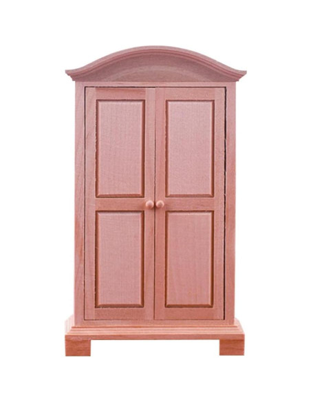 Mini Gabinete de Madera Milisten 1:12 para Casa de Muñecas