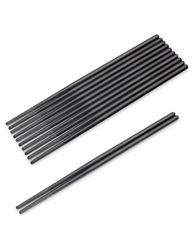 Palillos de Acero Inoxidable SHARECOOK 24 cm Reutilizables 5 Pares