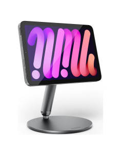 Soporte Magnético 360 LULULOOK para iPad Mini 7/6 Gris