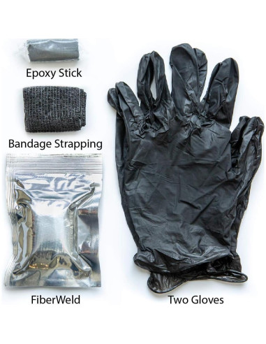 FiberWeld Reparación de Tuberías J-B Weld 5.08x121.92 cm Blanco