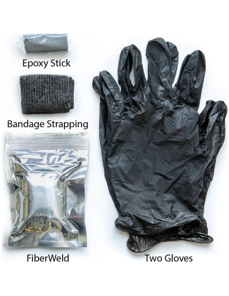 FiberWeld Reparación de Tuberías J-B Weld 5.08x121.92 cm Blanco