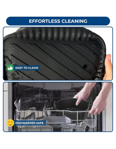 Forro de Silicona Ninja 4Qt AF101 - Libre de BPA, 21.1cm