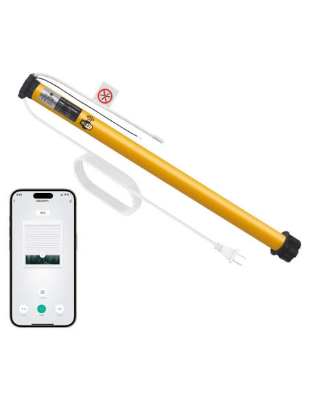 Motor de Persianas Inteligentes Sotrfle AM25-1.2, WiFi 38mm