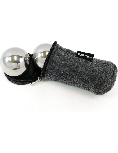 Bolas de Baoding Top Chi 1.5" Acero Inoxidable 0.45 kg