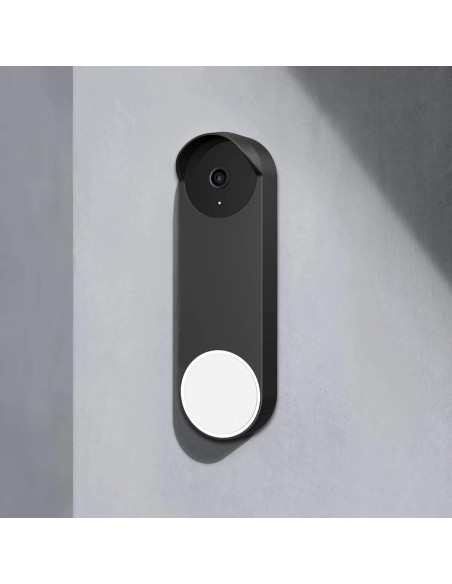Funda de Silicona para Timbre Google Nest Hello 2021 - Negro
