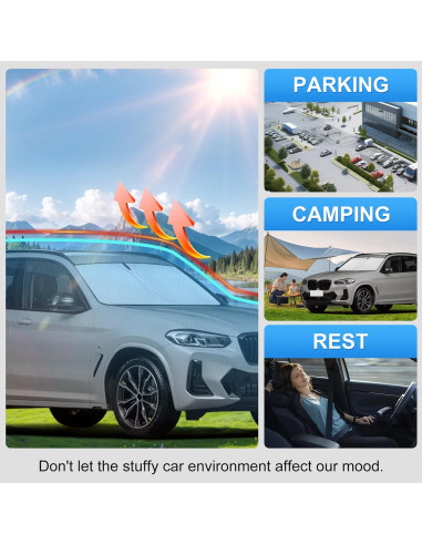 Protector Solar Parabrisas BMW X3 2018-2024 PinBaoLaLa