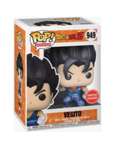 Figura Vegito Metálico Pop! Dragon Ball Z 11.43 cm con Funda 2