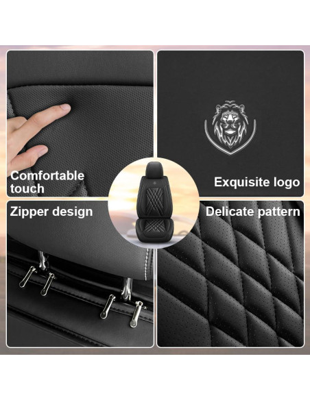 Fundas de Asiento de Coche XZBS para Toyota Corolla 2002-2024