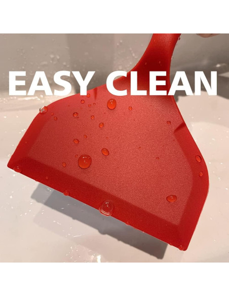 Espátula de Silicona Antiadherente LISOS 25.4x11.9 cm Negra