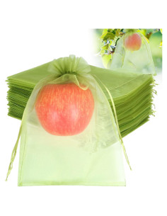 100 Bolsas de Protección para Frutas HRX Package 15x22 cm