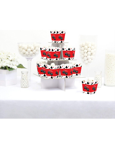 Cajas de Dulces de Fiesta Las Vegas Big Dot Set 12 Unidades