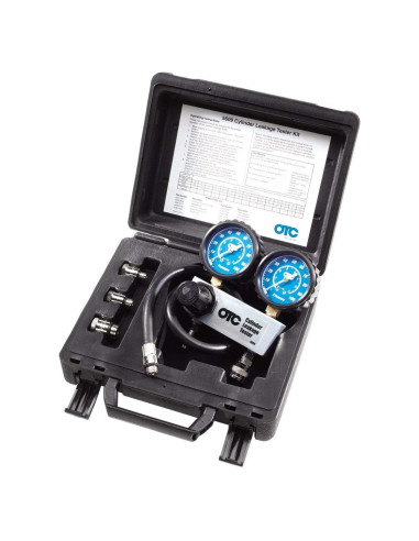 Kit de prueba de fuga de cilindros OTC 5609 con manómetros