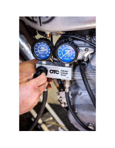 Kit de prueba de fuga de cilindros OTC 5609 con manómetros 2