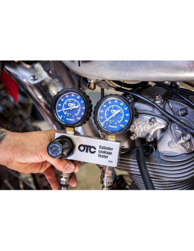 Kit de prueba de fuga de cilindros OTC 5609 con manómetros