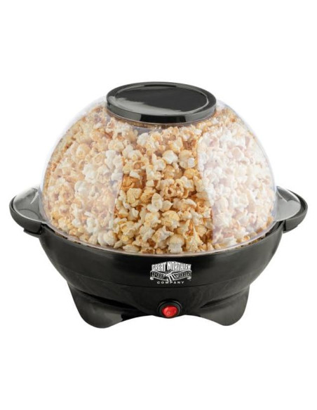 Máquina de Palomitas Eléctrica Great Northern 800W 6 Cuartos