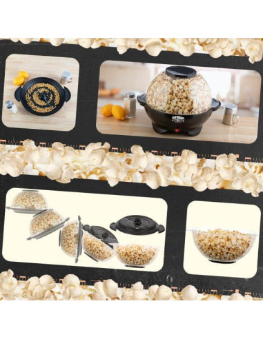 Máquina de Palomitas Eléctrica Great Northern 800W 6 Cuartos