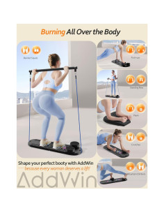 Tabla de Pilates AddWin 15-en-1 Plegable para Ejercicio en Casa 2