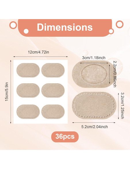 36 Almohadillas Protectores para Juanetes AHQiZFX Albaricoque