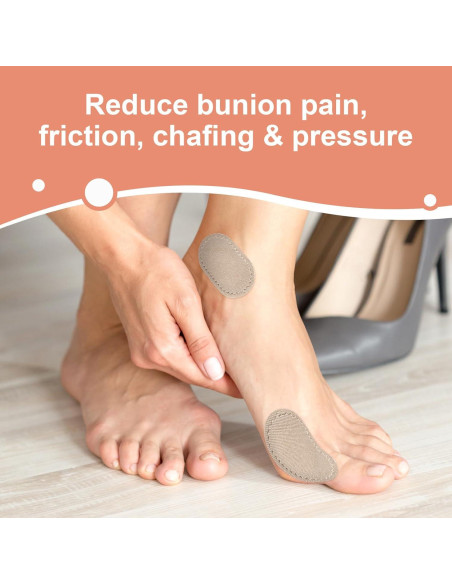 36 Almohadillas Protectores para Juanetes AHQiZFX Albaricoque