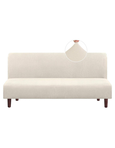Cubierta de Futón PrinceDeco Beige Biscotti 80x216 cm