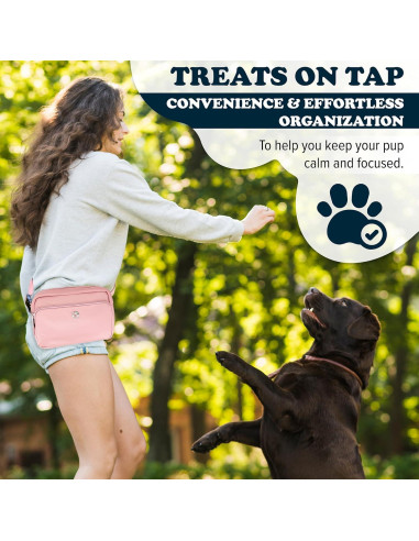 Bolsa de Paseo para Perros Puppington 3 en 1 Rosa Blush