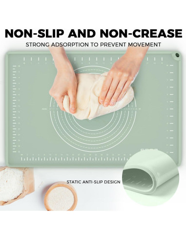 Alfombrilla de Silicona Volikos 61x41 cm Antiadherente