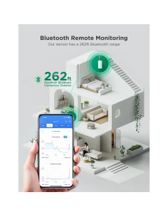 Termómetro Higrómetro Bluetooth GoveeLife H5110 80m 2
