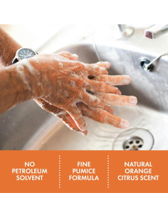 Limpiador de Manos Permatex Fast Orange 3.78L con Pómez 2