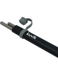Palillos de Titanio Kuvik 23.5cm Reutilizables con Estuche 2