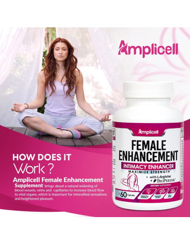 Pastillas Amplicell Equilibrio Hormonal Femenino 60 Caps