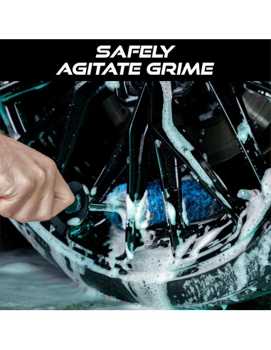 Cepillo de Barril para Ruedas VIKING 40.64 cm Verde