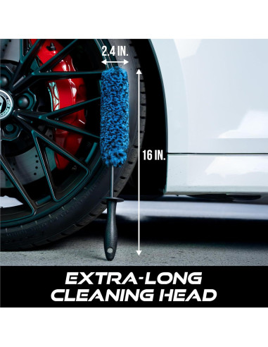 Cepillo de Barril para Ruedas VIKING 40.64 cm Verde