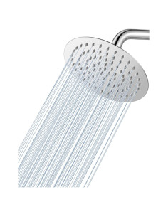 Cabezal de Ducha de Lluvia KINLIV 20 cm Cromo Acero Inoxidable