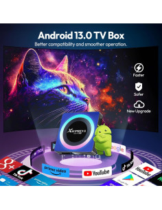 Android TV Box EASYTONE Pro-13 4GB 64GB 8K WiFi 6 Bluetooth 5.0 2