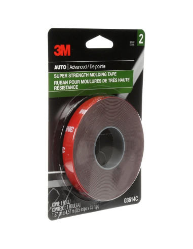 Cinta de Moldeo 3M VHB 1.27 cm x 4.57 m Doble Cara
