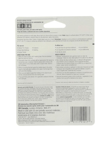 Cinta de Moldeo 3M VHB 1.27 cm x 4.57 m Doble Cara